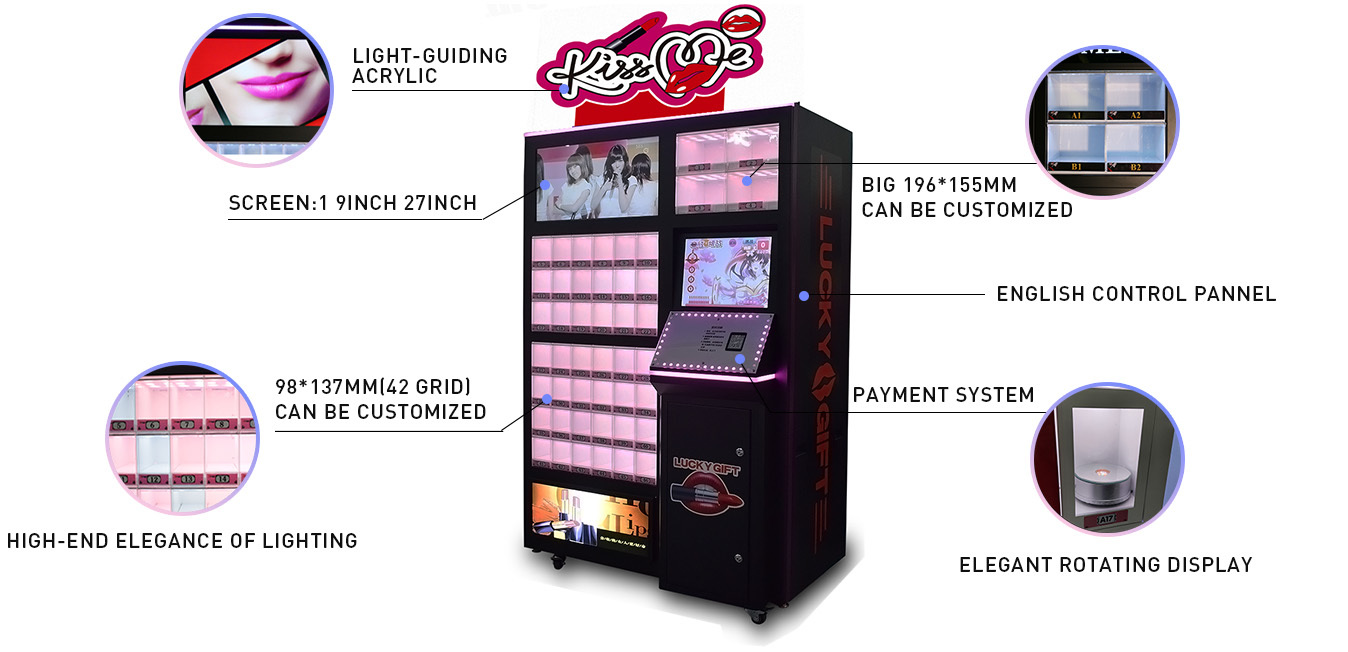 Changyao-Lipstick Game Vending Machine | Pushing Machine Game-10
