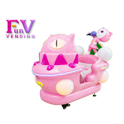 Pink Cat Kiddle ride machine