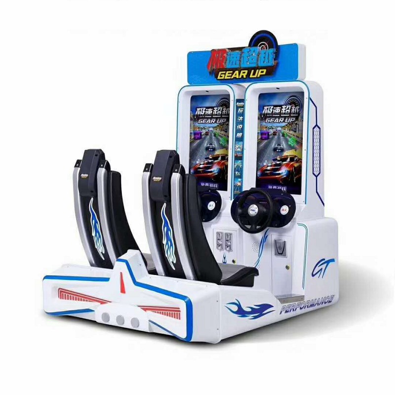 Geap up car game machine
